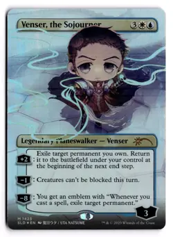 Venser, the Sojourner (Rainbow Foil) 1423 Secret Lair Drop Series NM 2 - Image 1