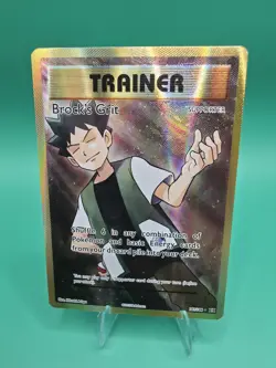 Pokemon TCG Brock's Grit Full Art 107/108 XY Evolutions Holo Foil Textured - LP+ - Image 1