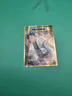 Pokemon TCG Brock's Grit Full Art 107/108 XY Evolutions Holo Foil Textured - LP+ - Image 2
