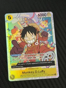 Monkey.D.Luffy OP07-109 - One Piece TCG - SR Super Rare NM English Foil - Image 1