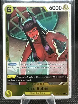 One Piece TCG - Nico Robin OP09-107 Emperors in the New World Rare! - Image 1