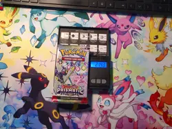 VERY HEAVY! GOD PACKUUU 21.43g Prismatic Evolutions Pokemon TCG Booster (SEALED) - Image 1