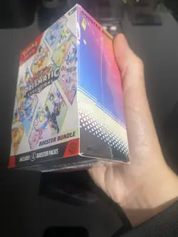 Pokemon TCG Prismatic Evolutions Booster Bundle Box 162.1g HEAVY GOD PACKU 🔥🤑 - Image 4