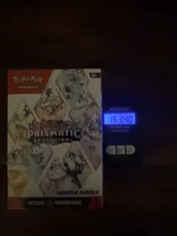 🔥Pokemon TCG Prismatic Evolutions Booster Bundle 163 g HEAVY GOD U 🔥 - Image 1