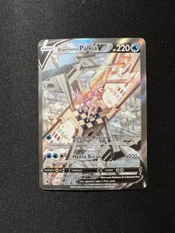 Origin Forme Palkia v 167/189 Pokemon Astral Radiance Alternative Art Rare NM- - Image 1