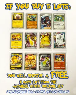 Pokemon VIVID VOLTAGE - 30 CARD LOTS - Pikachu /Full Art/Amazing/Rainbow Rare - Image 5