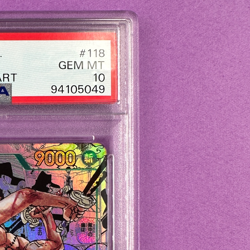 PSA 10 Roronoa Zoro OP06-118 SEC Comic Parallel Manga ONE PIECE Card Japanese - Image 4