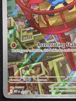 Pokemon TCG: Mega Evolution - Riolu (ETB Black Star Promo) MEP-010 Full Art - Image 5