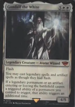 Gandalf the White: #19, Magic: The Gathering Nm C252 - Image 1