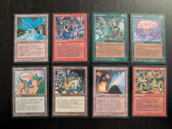 FALLEN EMPIRES * Complete 187 Set * NM/MT-LP Most Unplayed * MtG - Image 1