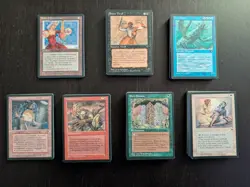 FALLEN EMPIRES * Complete 187 Set * NM/MT-LP Most Unplayed * MtG - Image 2