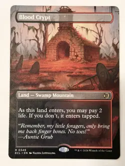 Blood Crypt (Borderless) Lorwyn Eclipsed Regular - Image 1