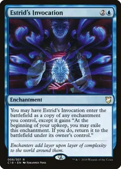 NM Estrid's Invocation, MTG, Commander 2018, Magic the Gathering, 8 - Image 1