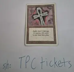 Ankh of Mishra - Revised Edition (3rd Ed.) - MTG - Lightly Played LP - TCG $18 - Image 1
