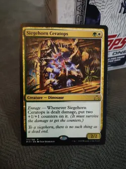 Siegehorn Ceratops Rivals of Ixalan Regular - Image 1