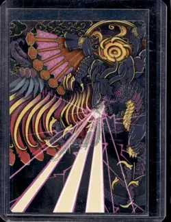 2025 Magic MTG Final Fantasy Summon: Bahamut Art Series Gold Signature #37/53 - Image 1