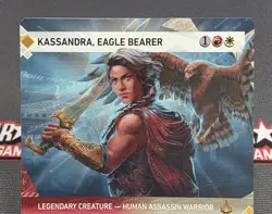 MTG Kassandra, Eagle Bearer- DAMAGED -Assassin's Creed Magic Card # 148 - Image 3