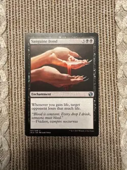 Magic the Gathering Sanguine Bond Iconic Masters Regular Enchantment - Image 1