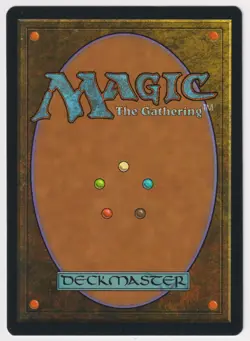 Blue Signed Fledgling Djinn LP Weatherlight Artist Thomas Gianni 1997 MTG Magic! - Image 2