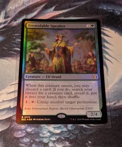 M.T.G. Lorwyn Eclipsed Formidable Speaker Foil M/NM - Image 1