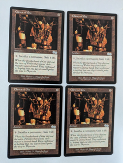 4 Claws of Gix Urza's Saga MTG NM Free shipping with tracking - Image 1