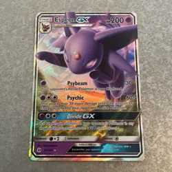 Pokemon TCG Espeon GX 61/149 Ultra Rare LP (SM01: Sun & Moon) - Image 1