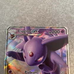 Pokemon TCG Espeon GX 61/149 Ultra Rare LP (SM01: Sun & Moon) - Image 3