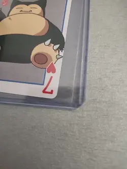 Vintage Pocket Monsters Poker Playing Card Snorlax 7 Of Hearts - Image 5