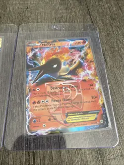2012 Pokemon TCG Articuno EX, Zapdos EX, Moltres EX, Plasma Open Then Sleeved - Image 2