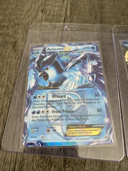 2012 Pokemon TCG Articuno EX, Zapdos EX, Moltres EX, Plasma Open Then Sleeved - Image 4