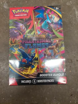 Pokemon TCG Mega Evolutions Phantasmal Flames Booster Bundle - Factory Sealed - Image 1