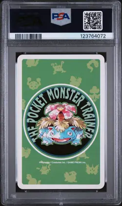 1996 POKEMON GREEN VERSION PLAYING CARDS JACK OF SPADES RED PSA 10 - Image 2