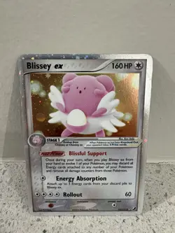 Pokemon TCG EX Unseen Forces Holo Card Blissey EX 101/115 - Image 1