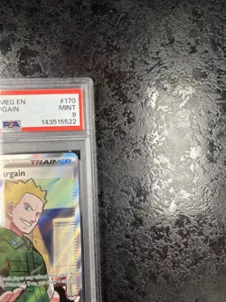 2025 POKEMON MEG EN LT. SURGE'S BARGAIN ULTRA RARE #170 💎 PSA 9 - Image 2
