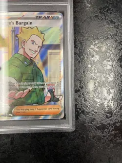 2025 POKEMON MEG EN LT. SURGE'S BARGAIN ULTRA RARE #170 💎 PSA 9 - Image 5