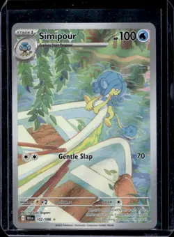 2025 Pokemon Black Bolt Simipour Illustration Rare #102/086 - Image 1