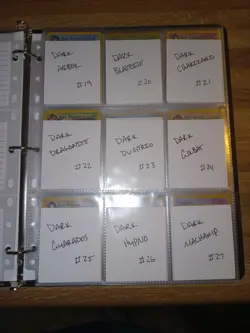 Pokemon Card Binder Team Rocket Set Wotc - Image 4