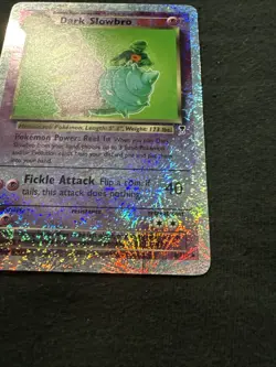 Pokemon Dark Slowbro TCG Reverse Holo Rare Card 8/110 Legendary Collection LP - Image 4