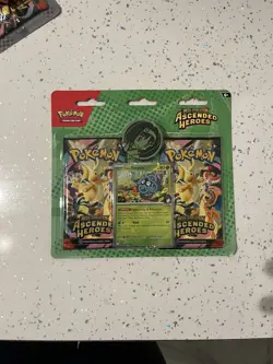 Pokemon TCG Ascended Heroes 2 Pack Blister Erika’s tangela Sealed - Image 1