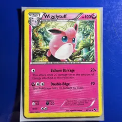 Pokemon Card Wigglytuff XY Base Set Rare 90/146 Near Mint - Image 1