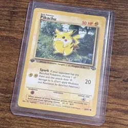 Pokemon Pikachu TCG Jungle Card 60/64 1st Edition Common (SEE PHOTOS) - Image 4