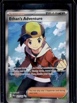2025 Pokemon Destined Rivals Ethan's Adventure #221/182 - Image 1