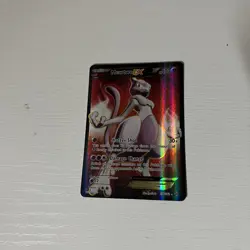 Mewtwo EX (158 Full Art) 158/162 Breakthrough Holographic Pokemon Card 2015 - Image 1