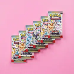 Pokemon TCG: Scarlet & Violet-Prismatic Evolutions Booster Bundle (6 Packs) - Image 2