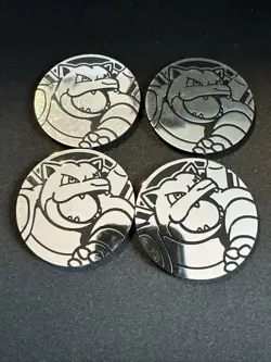 Pokemon TCG Jumbo Flipping Coins Lot Blastoise Lugia Iono Eevee Pikachu Zeraora - Image 3