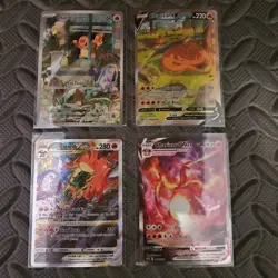 🔥🔥Pokemon Card Lot 4, Charizard, Charmander, V, Vstar, Vmax, Promos, Upc, Etb - Image 1