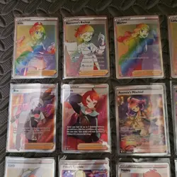 🔥🔥Pokemon Card Lot 20, Waifu, Trainer Card, Supporter, Rainbow Rares, Secret, - Image 2