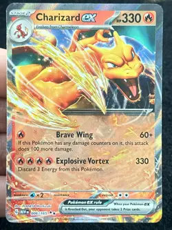 Charizard ex 006/165 - LP-NM - Pokemon TCG Card - Image 1