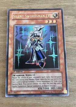 Yugioh - Silent Swordsman LV3 1st Edition - RDS EN009 - Image 1