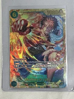 One Piece TCG Monkey D Luffy Op13-118 Sec Alt Art - Image 1